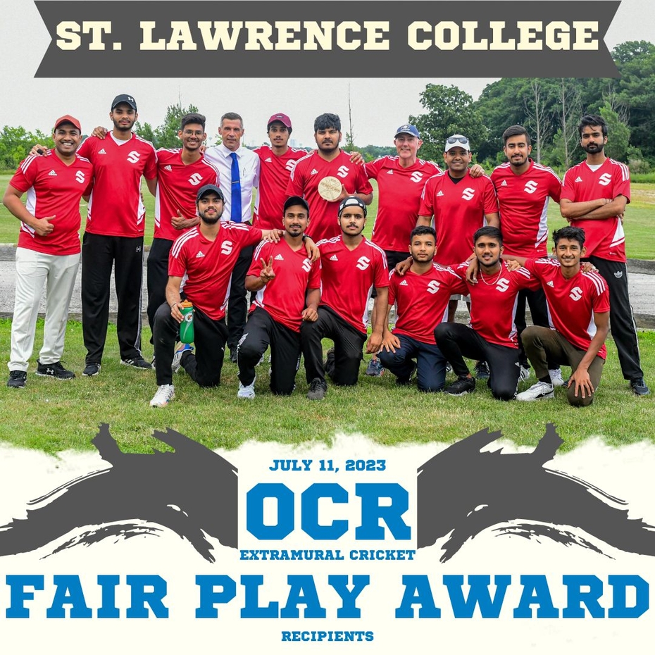 Team photo of the Surge cricket team